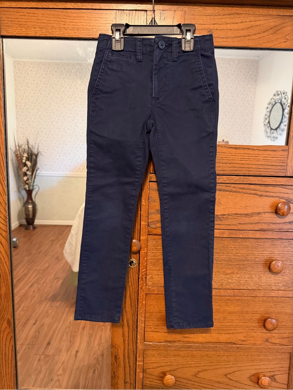 Boys GAP Size 6 Slim Navy Pants